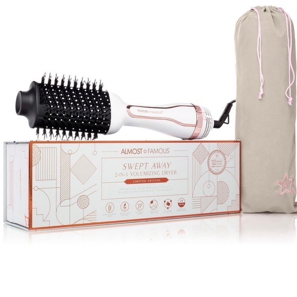Almost Famous Swept Away 2-in-1 Volumizing Dryer Reviews Almost Famous | Hair | Almost Famous White Swept Away 2in Volumizing
